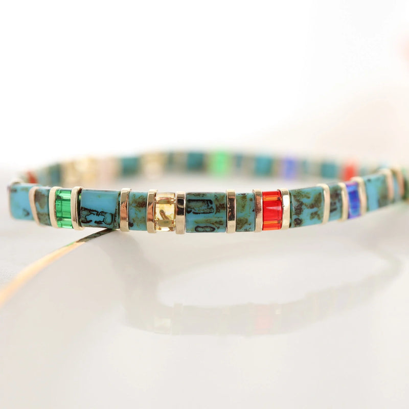 Parure Shine - Køss Design bracelet de perles fait main photo 8