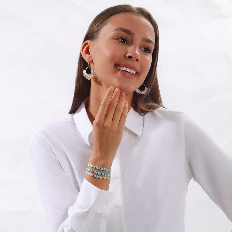 Parure Thalia - finitions artisanales | Køss Design Paris