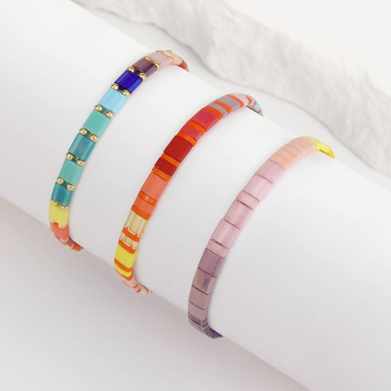 Parure Chamarel - Bracelet de perles