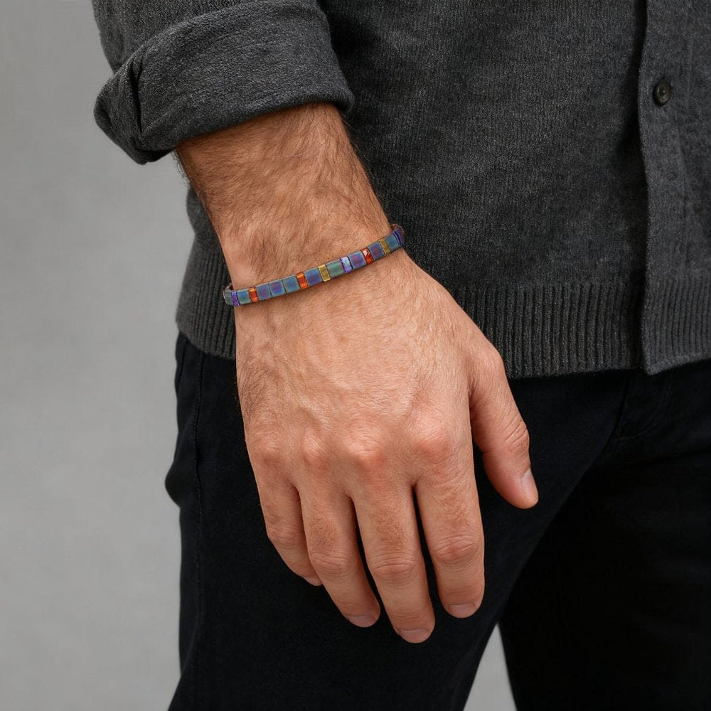 Valeria - vue détaillée des perles Miyuki japonaises