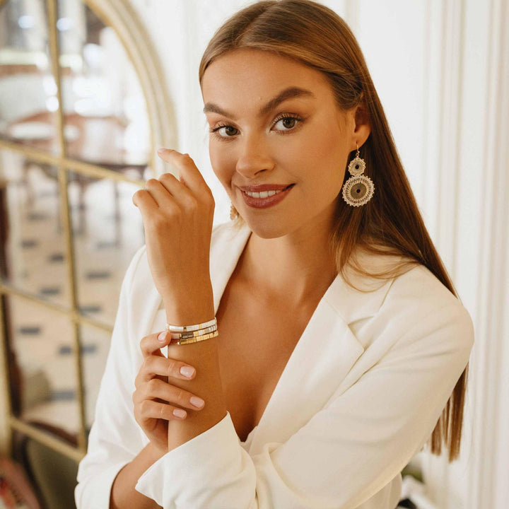 Blanca - Køss Design earring fait main photo 7