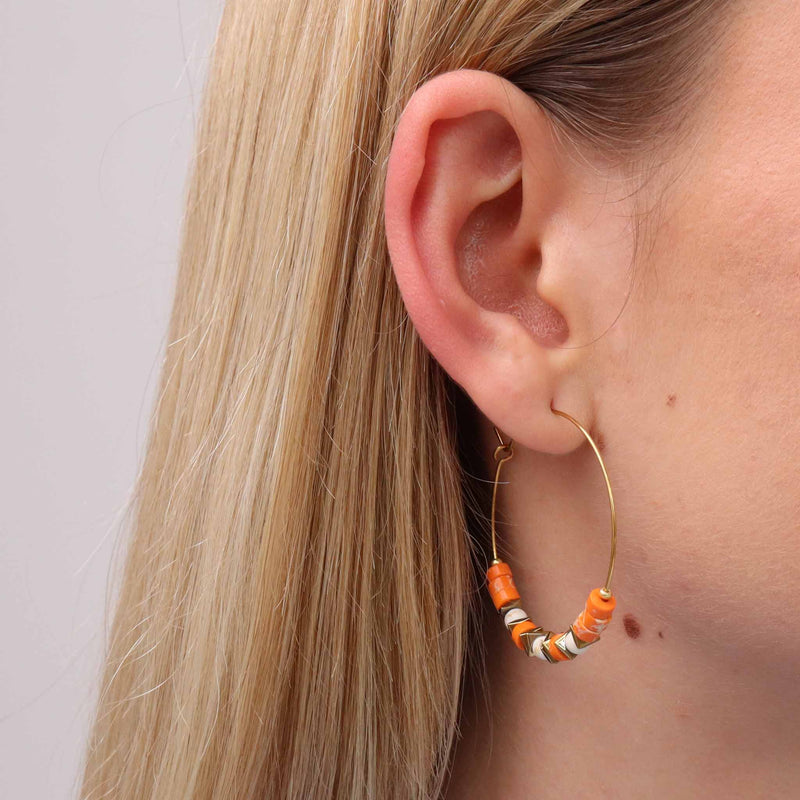Corail - boucles d&