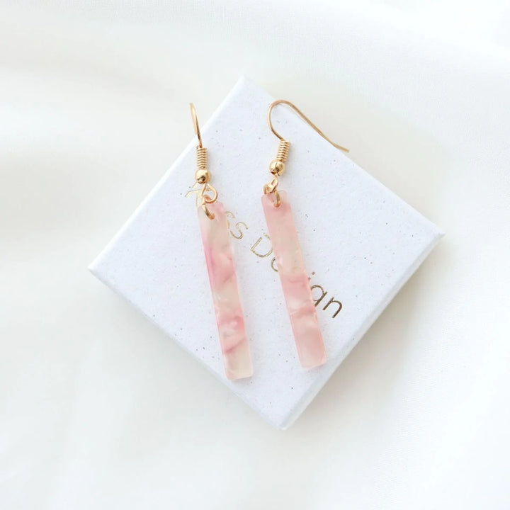 Julia - Boucles d'oreilles - earring fait main en perles Miyuki par Køss Design