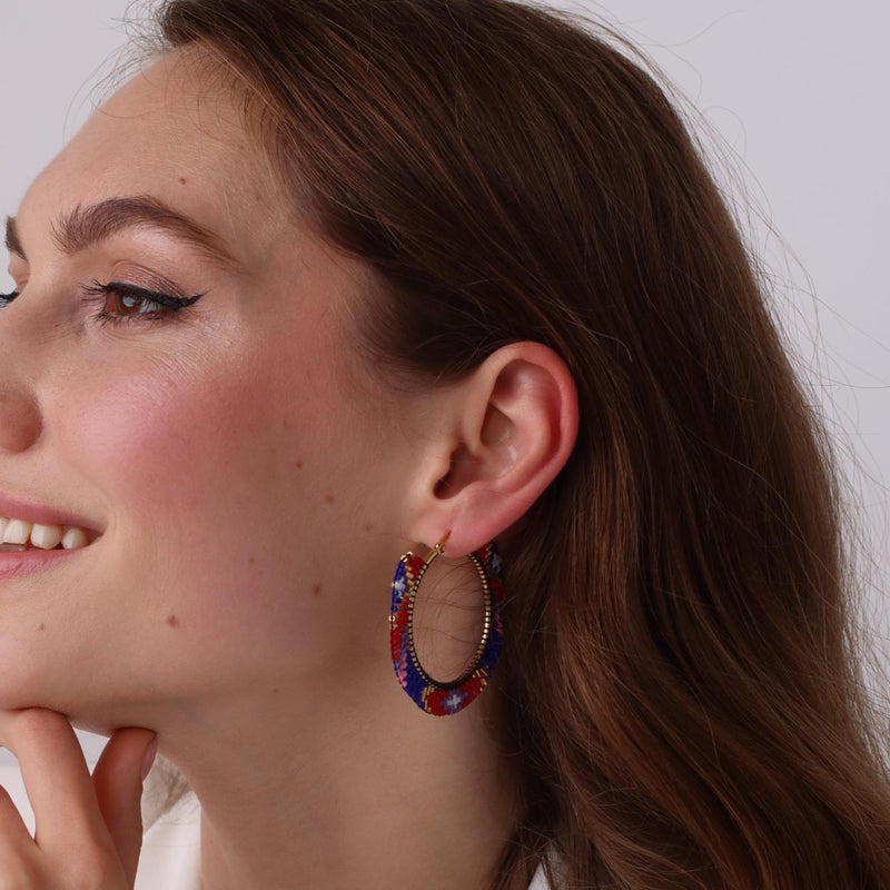 Papea - Køss Design earring fait main photo 6