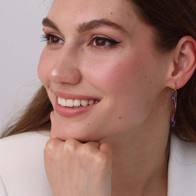 Papea - Køss Design earring fait main photo 7