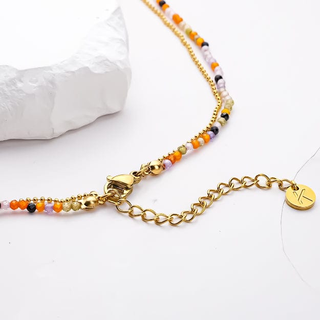 Rafaela - vue détaillée des perles Miyuki japonaises