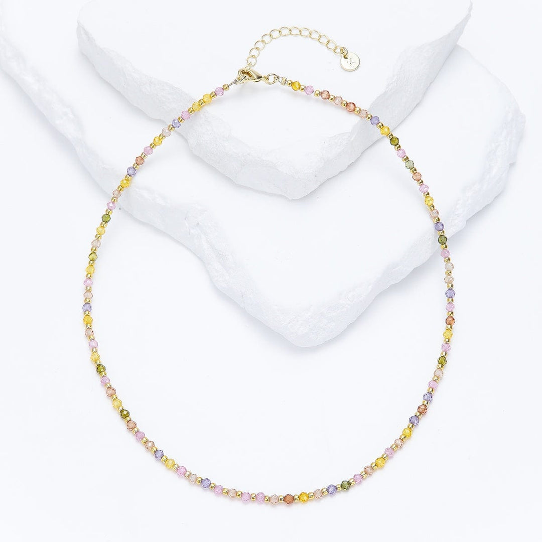 Sola - Collier de pierres - necklace fait main en perles Miyuki par Køss Design