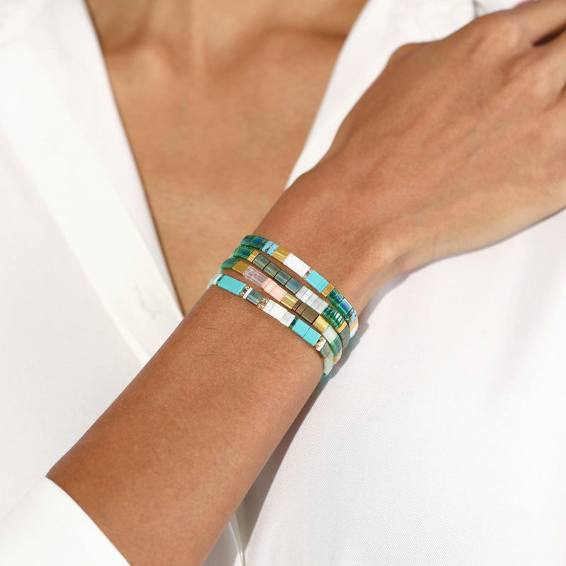 Parure Lana - Bracelets de perles