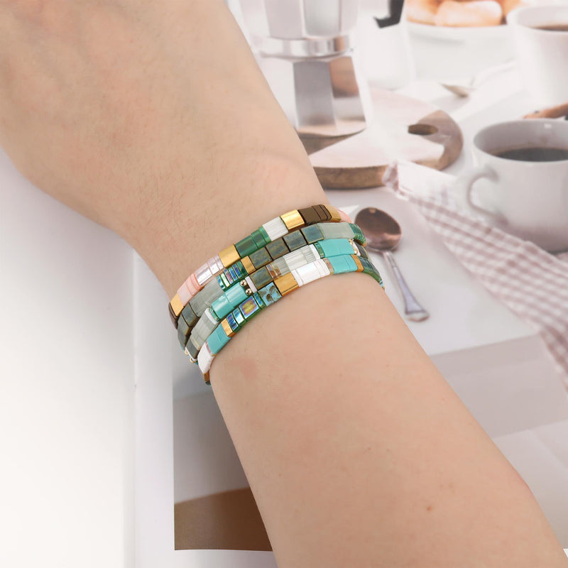 Parure Lana - Bracelets de perles