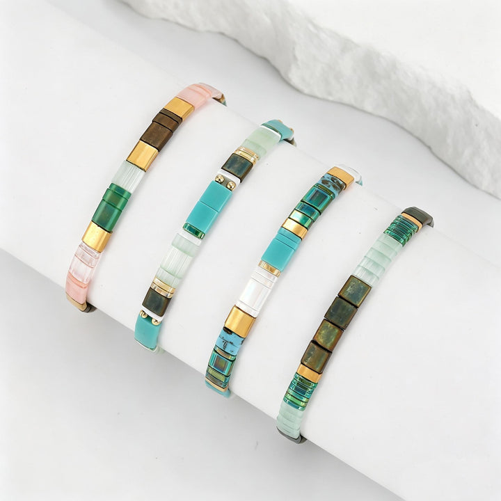 Parure Lana - Bracelets de perles