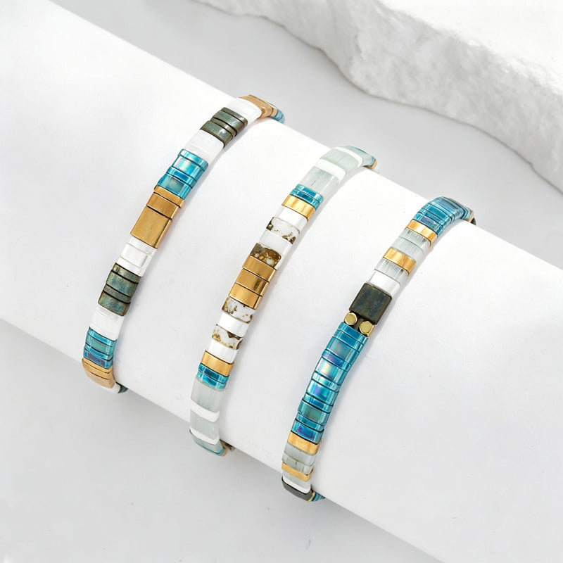 Parure Maren - Bracelets de perles