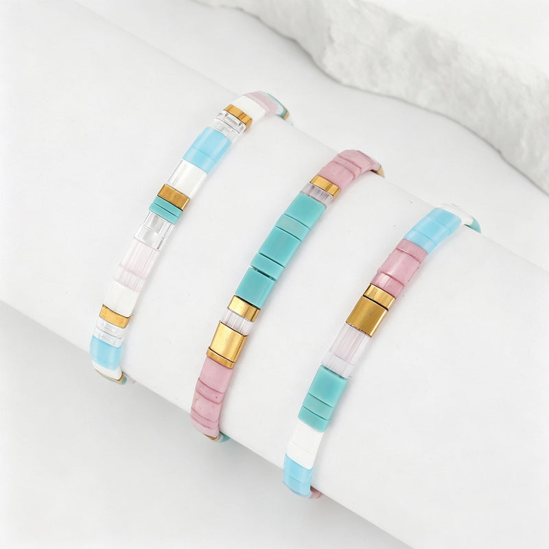 Parure Nola - Bracelets de perles